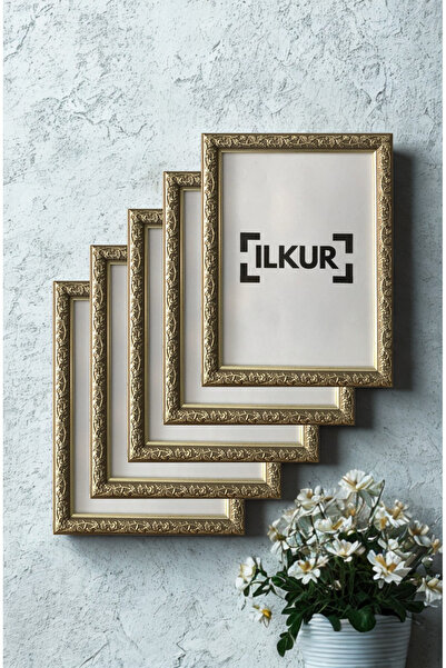 ilkur حجم A4 (21 × 30 سم) إطار منقوش بخمسة أوراق