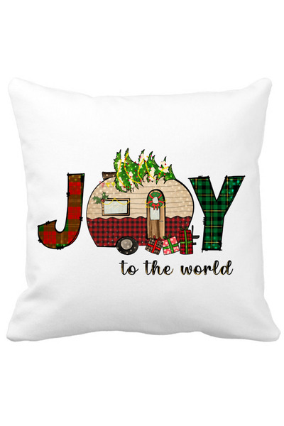 OEM Christmas decorative pillow 40x40 cm with snowflakes