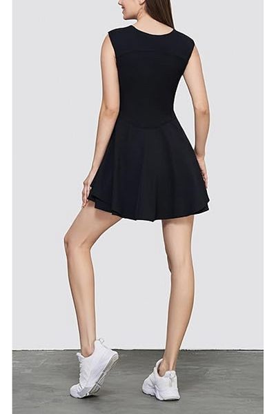 OEM Elastic sports dress, fitted, sleeveless, black XL