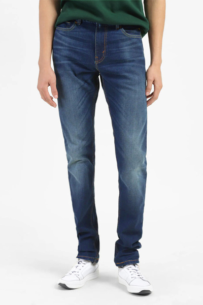 Levi's Men's 512 Blue Slim Tapered Fit Mid Rise Jeans