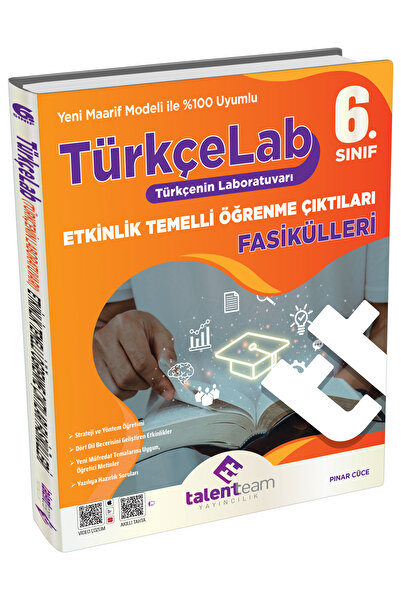 TALENTEAM YAYINCILIK TALENTEAM 6. SINIF TT TÜRKÇELAB ETKİNLİK TEMELLİ ÖĞRENME...