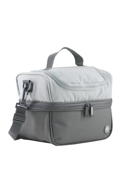 Atrium Big Zipper Lunch Bag – 2-Tone Color