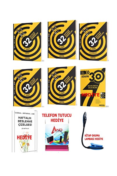 Hız Yayınları 2025-2026 Müfredat 7 Sınıf Tüm Dersler Haftalık Kazanım Denemeleri