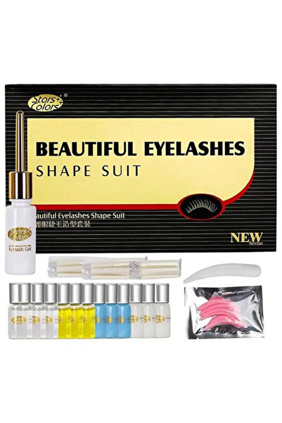 KİRPİKÇİSHOP BEAUTIFUL EYELASHES SHAPE SUIT LIFTING SET 50 UYGULAMA