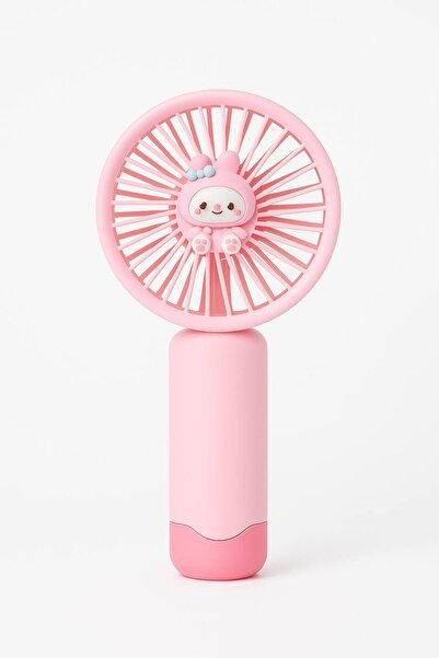 LARINNA My Melody Şarjlı Usb Telefon Tutucu Mini El Fanı Vantilatör Soğutucu