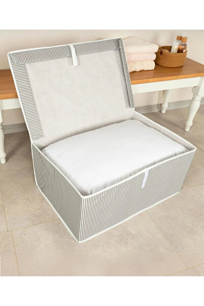 roselya Mega Boy Kapaklı Hurç Organizer Kutu 60x40x30 – Dolap İçi Düzenleyici