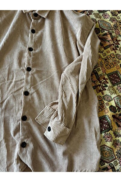 Q45collection Velvet Oversize Men's Shirt