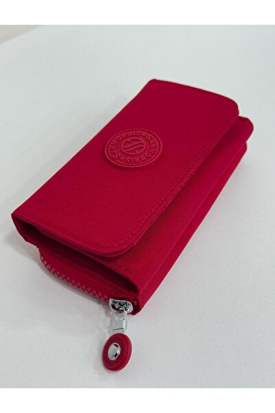 Çanta Trend Women's Zippered Multi-Compartment Card Compartment Wallet Srg