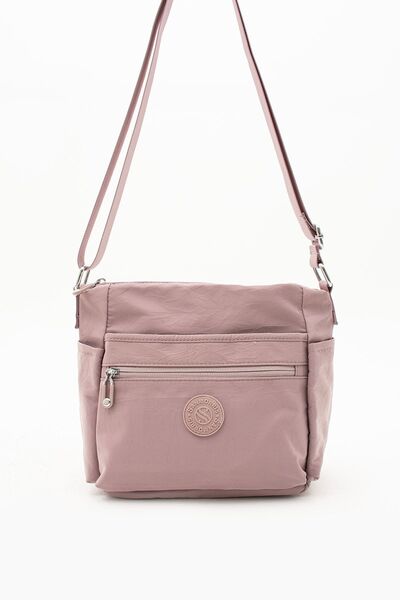 Çanta Trend Women's Multi-Eye Waterproof Parachute Fabric Adjustable Cross Strap Shoulder Bag