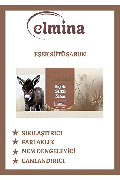 Elmina صابون حليب الحمار
