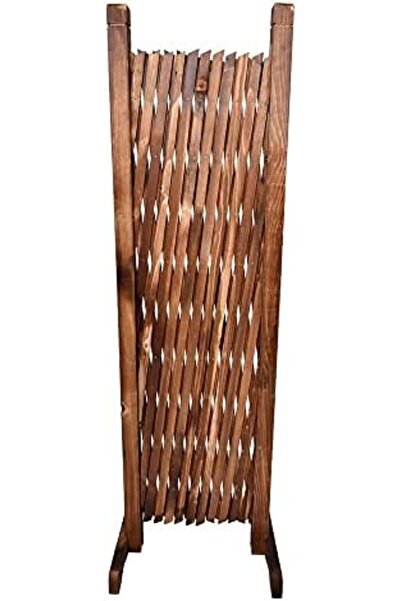 genric FFD Wooden Freestanding Portable Expandable Garden Fence - Wicker Trellis Pet Gate 120cm Pack of 4