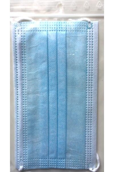 THK Set of 3 masks, individually wrapped, 3 layers, 3 pleats