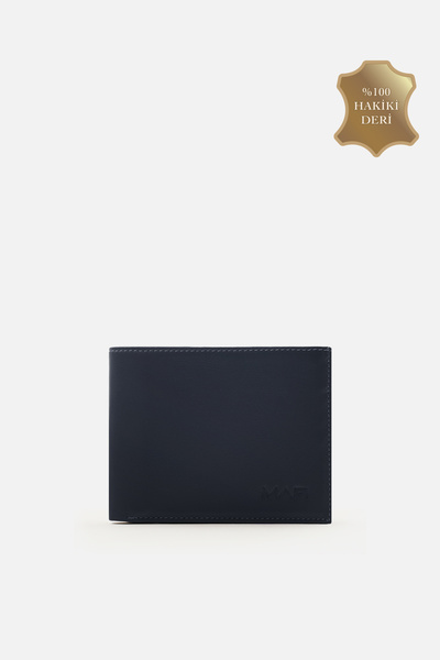 MAFİ محفظة نوفا للرجال من الجلد الطبيعي باللون الكاكي