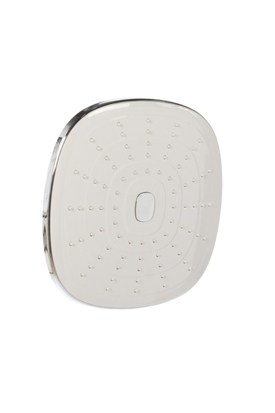 KADDA Echo 9625107 fixed shower head, white, 1 function, anti-limescale system