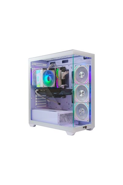 SPEARPC Spear Gaming PC i5-14400F, RTX 5060 8GB, 32GB DDR5, 1TB SSD, 600W, ARGB 4 Fans, Win 11 Pro
