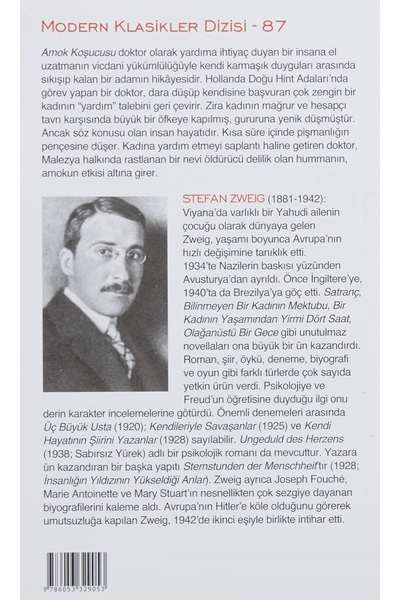 Bloomsbury Amok Runner - Stefan Zweig