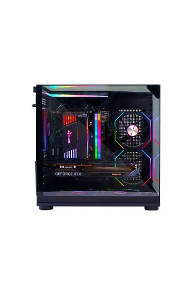 SPEARPC Spear Gaming PC i5-14400F, RTX 5060 8GB, 32GB DDR5, 1TB SSD, 600W, ARGB 5 Fans, Win 11 Pro