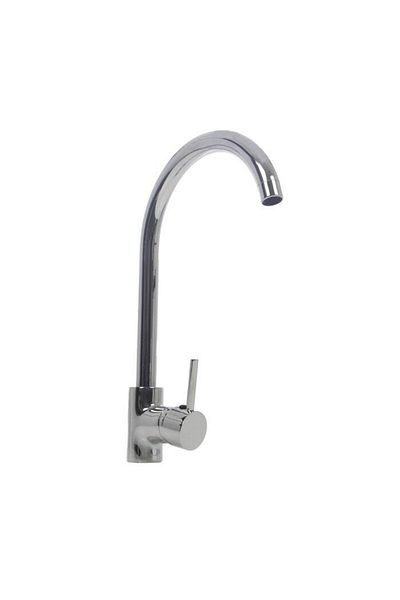 OEM Kitchen faucet, Polo ZS61811, stand, single lever, brass, chrome finish