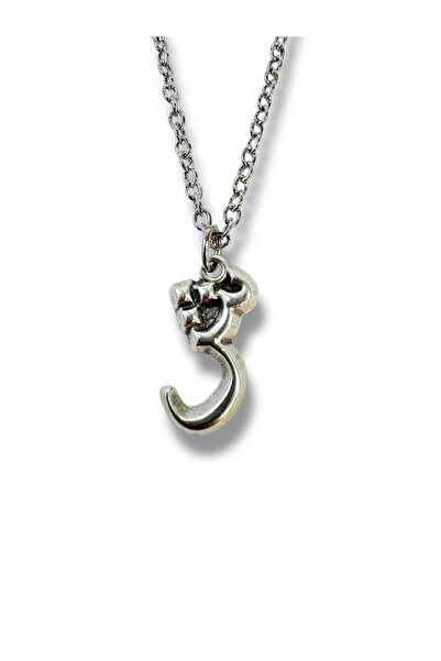 Yuchicly قلادة بحرف شين (ش) عربي - مجوهرات نسائية ذات معنى مطلية بمادة زاماك ...