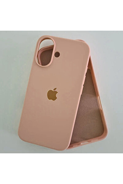 enfein Balporsuku iPhone 16 Plus İle Uyumlu Telelefon Kılıfı PRMN01 Lansman Kapak Pudra