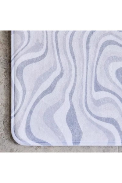 Home Box Austin Lila Foam Printed Bath Mat - 35x55 cm