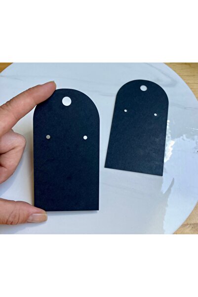 Volala Earring Card Black Color 10 Pcs