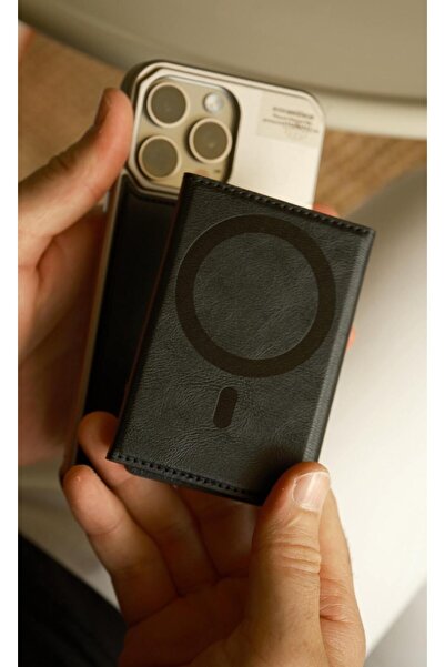 WATCHOFROYAL 5-Chamber Magnetic Card Holder with Magnetic Adhesive