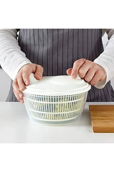Generic IKEA Salad Spinner from Modish, White