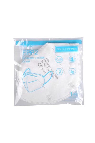 THK Set of 2 FFP2 masks, individually wrapped