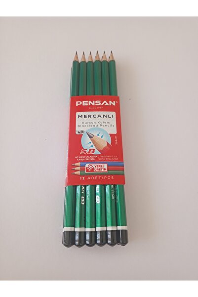 Pensan Mercanlı Kurşun Kalem 24 adet