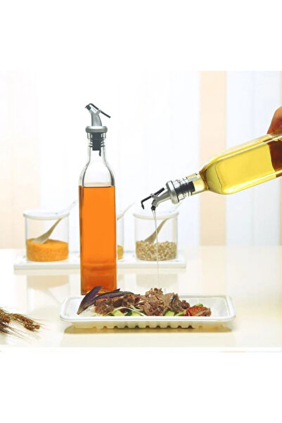 Generic Prime Cook Oil & Vinegar Glass Dispenser Bottle Set 500 ml