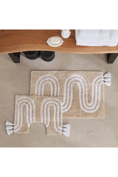 Home Box Milton Nikan 2-Piece Cotton Bathmat Set
