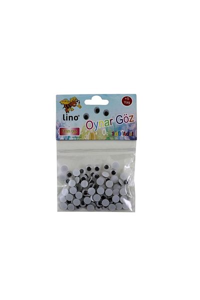 Lino Movable Eye 7 mm Pack of 100