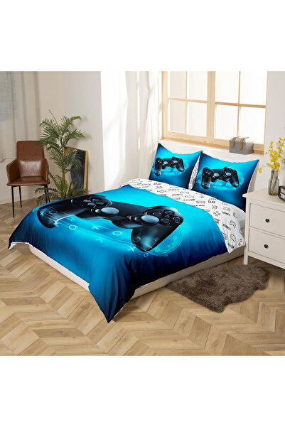 OEM Lenjerie de pat Gammer, husă pilota 220x240 cm, 2 fețe de pernă 80x80 cm