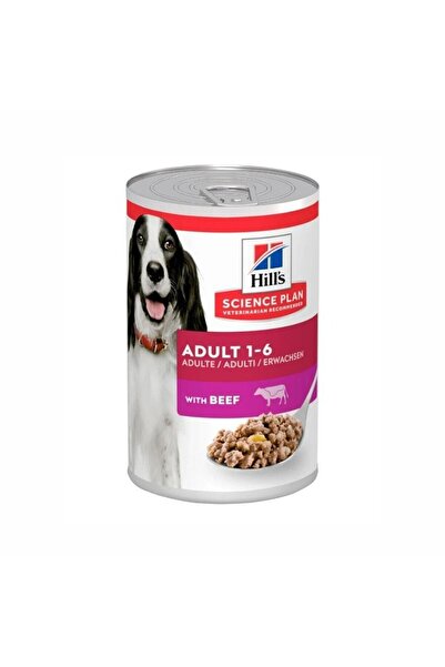 Hill's SCIENCE PLAN Biftekli Orta Irk Yetişkin Köpek Konservesi 370 Gr