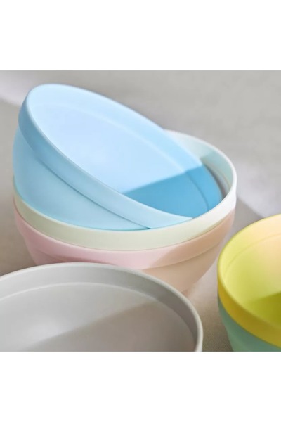Home Box Ela 6-Piece Plate Set - 18.7x3.7 cm