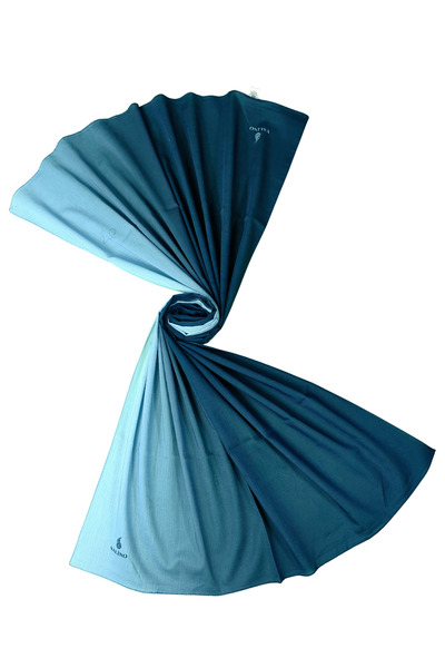 mim eşarp Eșarfe egiptene șal din bumbac organic degradat 75x190 cm