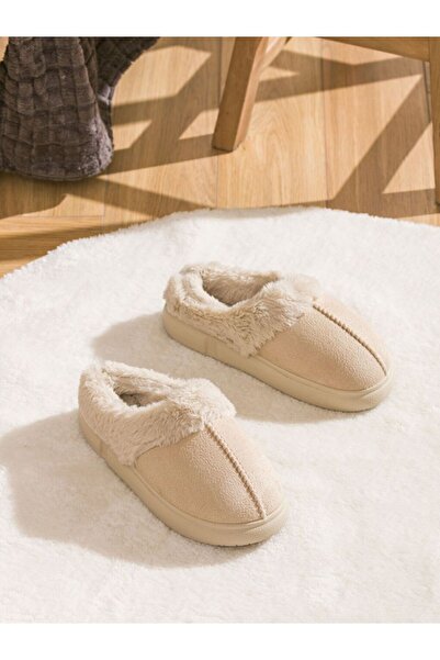 LC Waikiki LCW STEPS Süet Görünümlü Kadın Ev Terliği