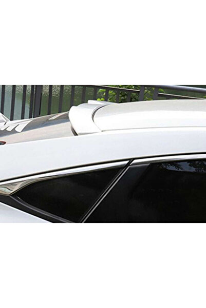 HasAkman Honda Civic Fb7 M4 Cam Üstü İthal Spoiler Parlak Siyah Plastik Spoyler