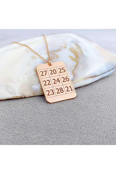Lisen Jewelry 925 Ayar Gümüş Kubera Yantra Kolye | Bereket ve Bolluk Sembolü ...