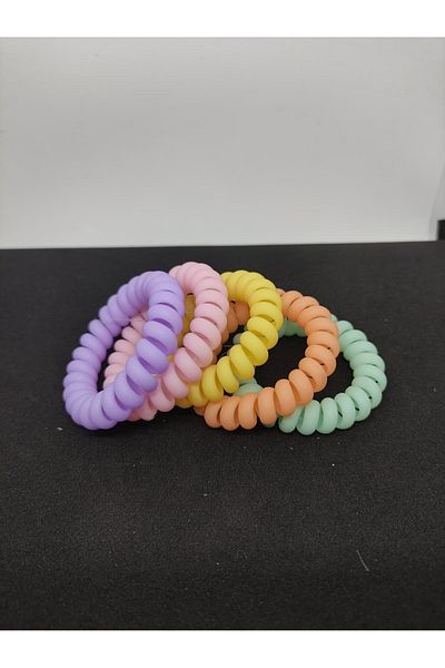 FuryaTedarik Pasta Buckle Pastel Color 5 Pcs