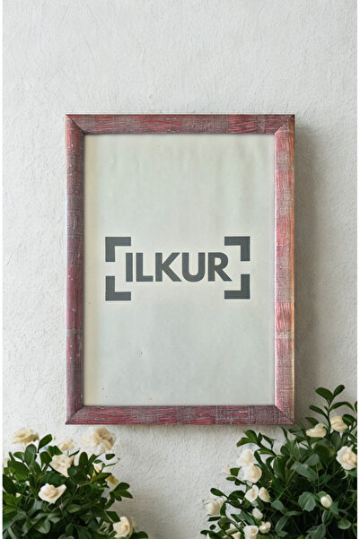ilkur A4 Size (21X30 cm) Patterned Frame with Matte Glass