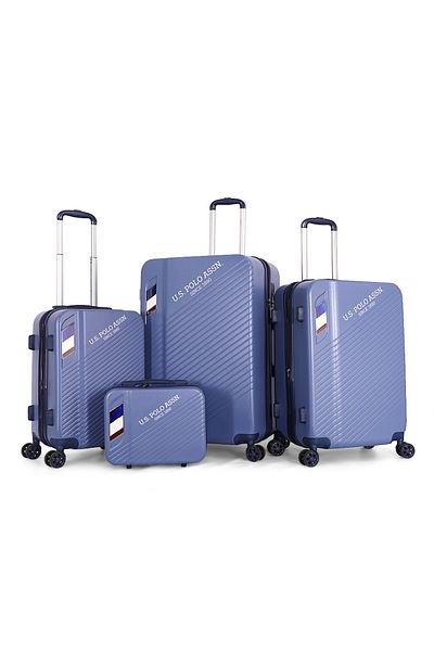 U.S. Polo Assn. Hardshell Trolley Bag 4 Pcs, TSA Lock, L 28/M 24/S 20 / BC 14