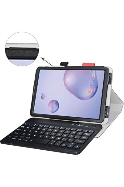 Generic Case Compatible with Galaxy Tab A 8.4 2020 Keyboard Case, PU Leather Cover with Removable Wireless K