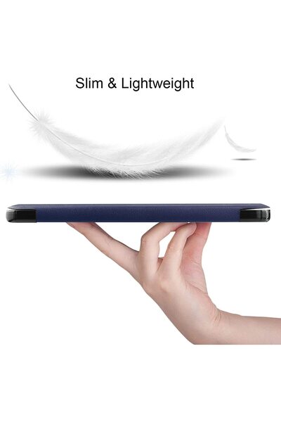 SIGLOO Husa Slim Sigloo, Smart Cover, Trifold, pentru tableta Lenovo Tab M9, TB-310FU, 9 inch, Grey