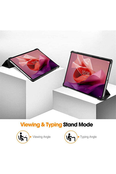 SIGLOO Husa premium pentru Lenovo TabP12 12.7" 2023 ultralight stand cu functie sleep wake galaxy
