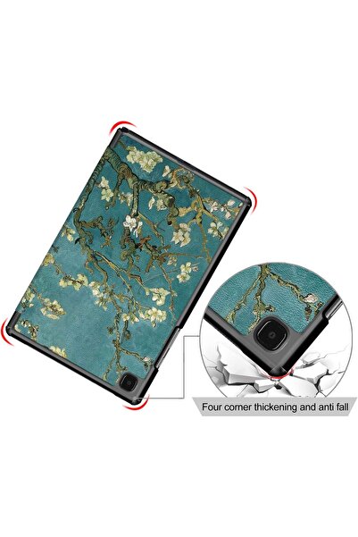 SIGLOO Husa Slim Samsung Galaxy Tab S10 Ultra S9 Ultra S8 Ultra 14.6 inci Trifold Painted Tree