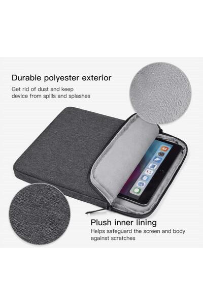 SIGLOO Husa tableta 9 - 11 inch tip mapa ProCase Sleeve, space grey