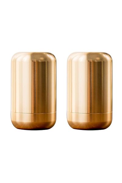 Generic Excefore 2 pcs Tea Canister, Travel Portable Sugar Tea Storage Jar, Food Storage Container, Airtig