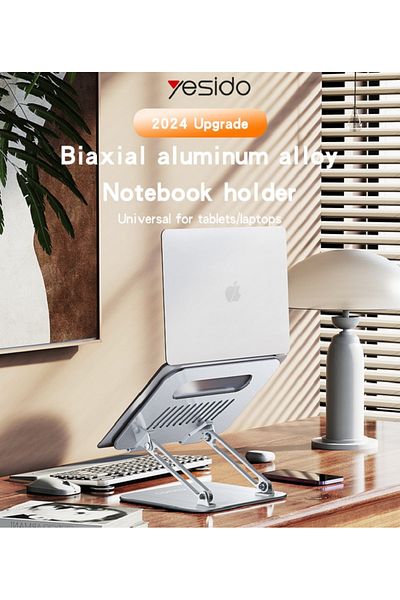 Yesido Yesido LP05 Tablet and Laptop Stand - Dual Arm Aluminum Design